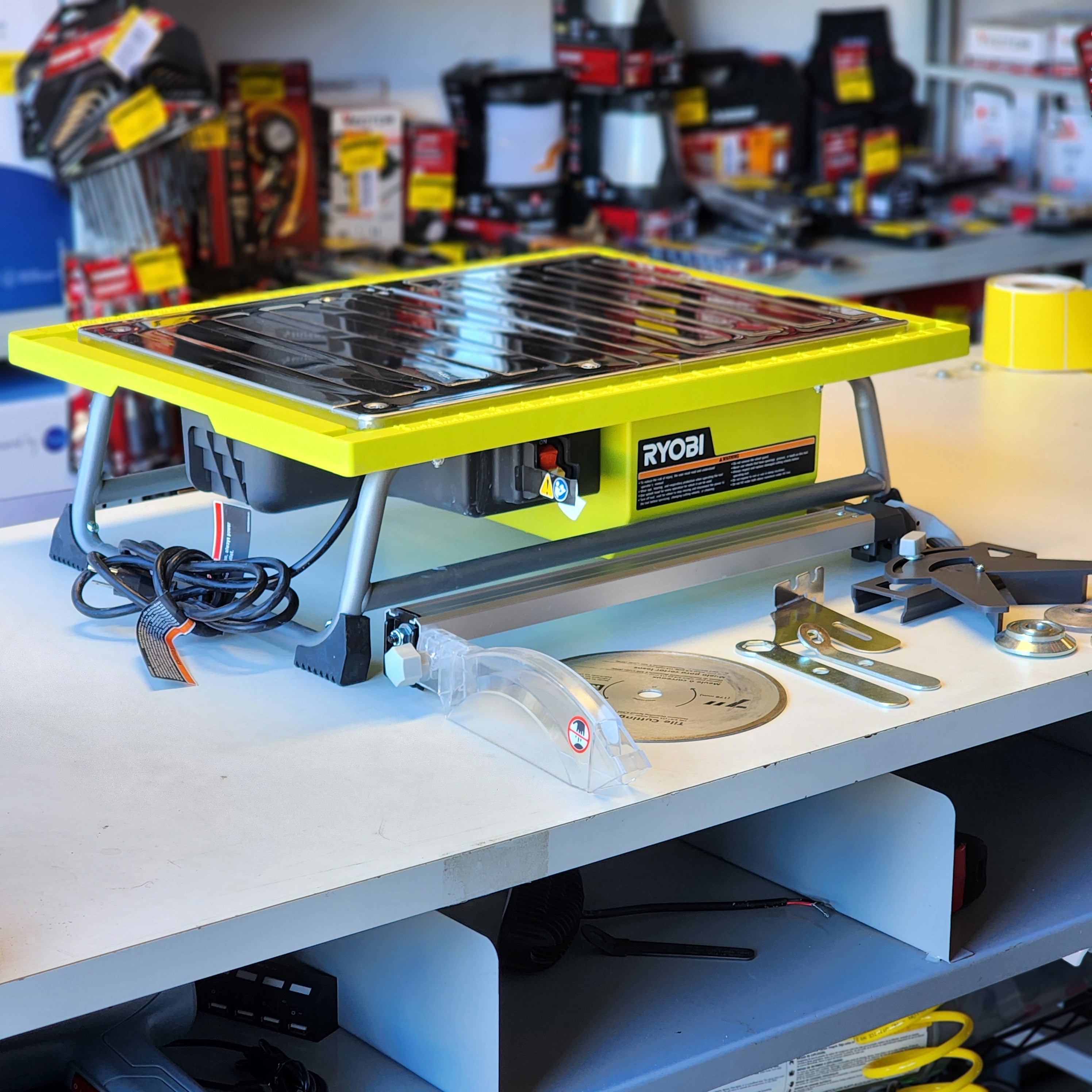 4.8 -Amps 7 in. Blade Corded Tabletop Wet Tile Saw (WS722) 4.8 -Amps 7 in. Blade Corded Tabletop Wet Tile Saw (WS722)